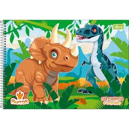 CADERNO DESENHO/CARTOGRAFIA RAPTOR